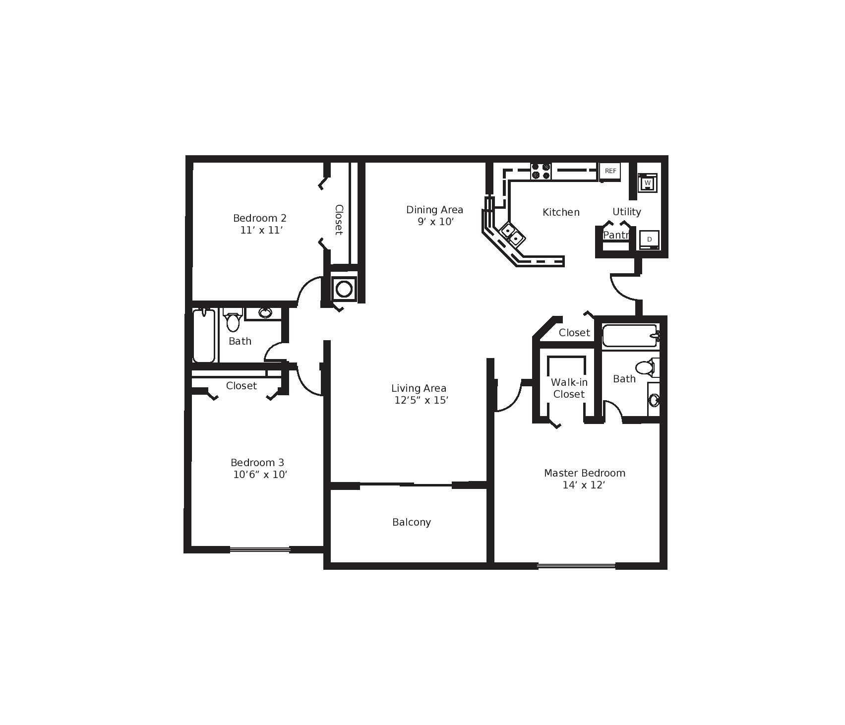 Sabal floor plan